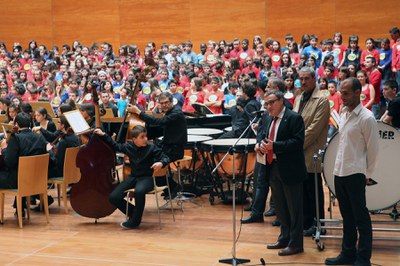 L'alcalde, Àngel Ros, ha presidit el acte.