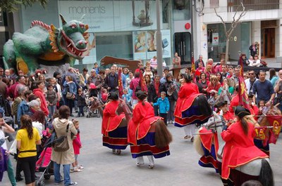 Foto 3. Hi han participat 14 entitats amb 20 elements diferents.