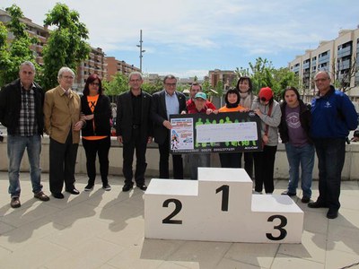 Foto 3. La cursa ha estat solidària amb Down Lleida.