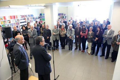 Foto 2. Ros ha afirmat que Sant Jordi és la Diada que demostra la capacitat de crear i estimar d’un poble.
