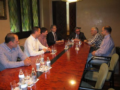 Fotografia de la reunió.