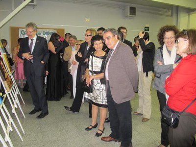 Foto 2. La mostra es pot visitar al local social del barri.