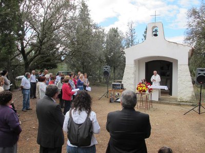 Foto 2. L'Aplec de Raimat se celebra amb motiu de la Festa de la Verge de Montserrat.