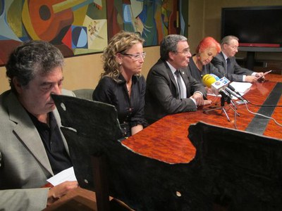 Fotografia del veredicte del Premi Internacional Ciutat de Lleida.