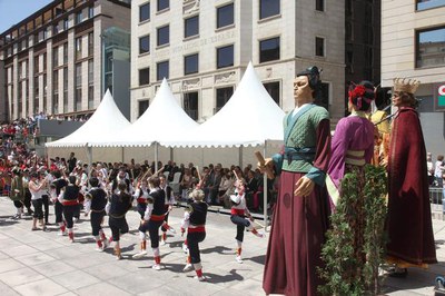 Fotografia d'arxiu de la Festa Major 2012.