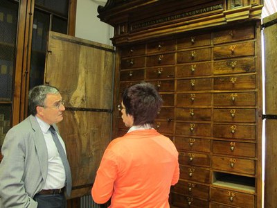 La restauració s'ha portat a terme al Centre de Restauració de Béns Mobles de Catalunya.