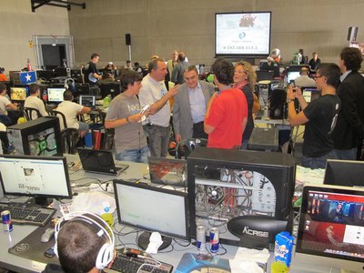 Foto 6. La Lleida Magical Lan Party acull fins demà mig centenar d'activitats.