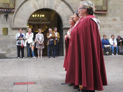 Foto 4. Al matí, també s'ha fet la desfilada infantil.