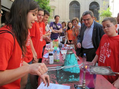 Foto 3. Més de 500 alumnes de 36 centres educatius de la demarcació participen en l'edició d'enguany.
