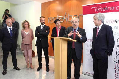 Les noves oficines de Renta 4 es troben a la Rambla Ferran, 1.
