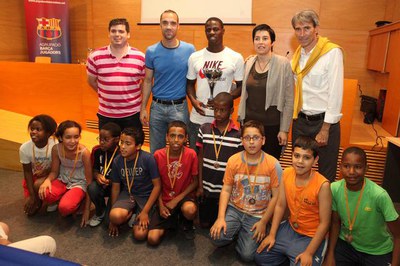 Durant l'acte s'ha dut a terme el lliurament de trofeus a la canalla i els diplomes per la participació dels monitors esportius de Futlleida que han ….