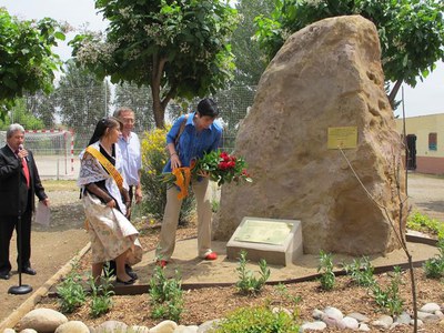 Foto 2. Marta Camps ha participat en aquest acte, que s'inclou en els 25 anys de la fundació de l'entitat.