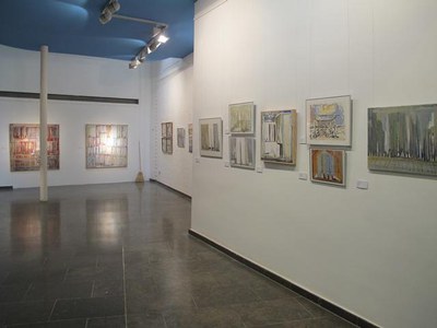 Foto 2. Espai Cavallers i Collage s'han sumat a la Festa de l'Art a les Galeries.