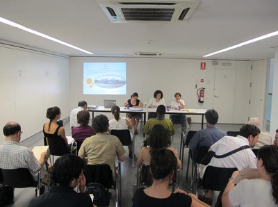 Foto 2. La trobada s'ha fet al Centre Cívic del Centre Històric.