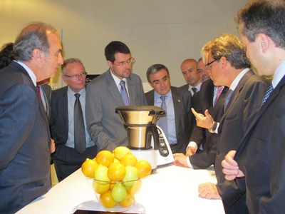 Foto 2. Ros ha assistit als actes de celebració del 50è aniversari de Taurus Group.