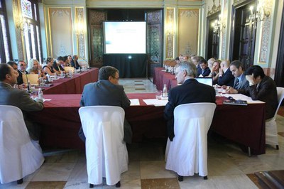 Foto 3. L'alcalde ha afirmat que el CES ha de marcar les pautes de la promoció econòmica de la ciutat.