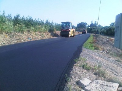 Les obres al camí de l’Albi també han finalitzat amb la pavimentació de prop d’un quilòmetre de longitud.