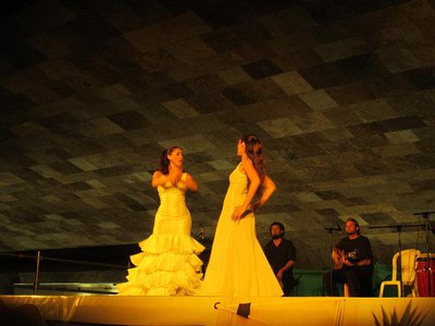 Foto 3. L'actuació s'emmarca en el programa Nits d'Estiu.