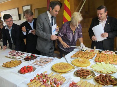 Foto 4. Aquest matí s'ha fet el concurs gastronòmic.