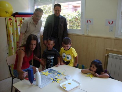 Fotografia de la visita.