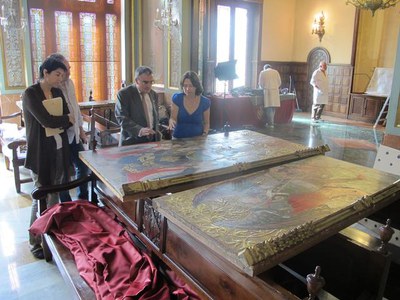 Fotografia de la visita.