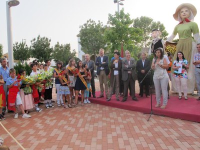 Ainhoa Casabon, durant la seva intervenció.