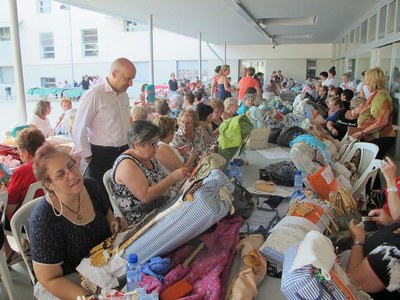 Foto 2. 200 puntaires s'han donat cita a Pardinyes.