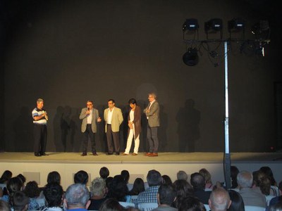 Foto 3. L'alcalde ha celebrat la recuperació d'aquest equipament.