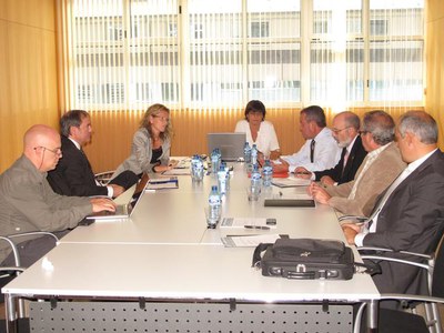 Foto 4. La cooperació internacional, les noves tecnologies i el territori han centrat una de les sessions.