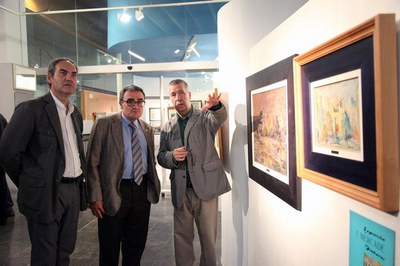 Foto 2. la mostra retrospectiva de l’artista Isidre Mercadé es pot visitar a la galeria Espai Cavallers fins el 30 d'octubre.