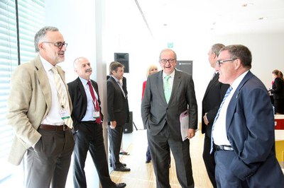 El simposi s'ha celebrat a la Llotja amb la participació, entre d'altres, del president de PIMEC, Josep Gonzàlez..