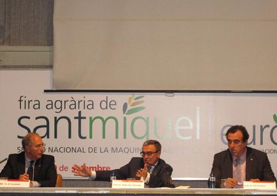 Foto 3. La jornada tècnica s'ha fet en el marc de la Fira de Sant Miquel.