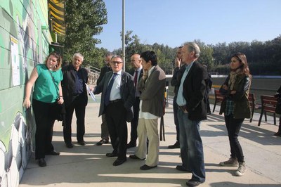 Al camp de Pardinyes s’amplia l’edifici existent amb la construcció de 2 vestidors per a jugadors i 1 vestidor per a l’àrbitre.
