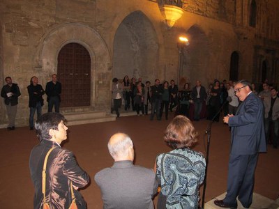 Foto 3. La festa s'ha fet a la Seu Vella.