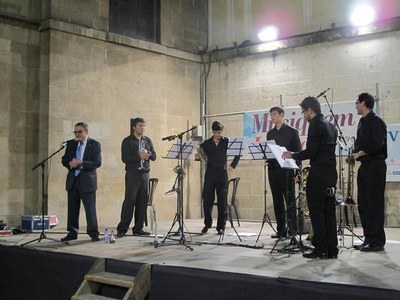 Foto 2. L'alcalde Ros ha destacat la vitalitat musical de Lleida.