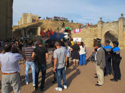 Foto 4. L'alcalde ha destacat que el V Lleida Down Town s'ha estrenat com a prova internacional.