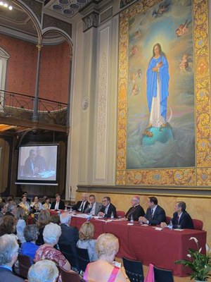 Foto 4. Enguany es commemora el 150 aniversari de l'Acadèmia Mariana.
