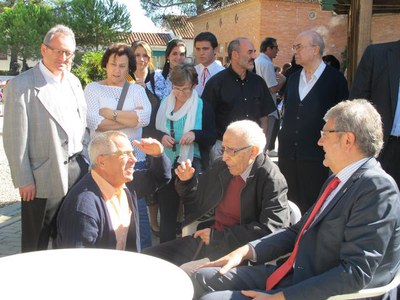 Foto 3. L'escola portarà el nom del germà Mañé en reconeixement a la seva tasca educativa en aquest centre.