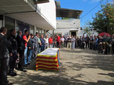 Foto 3. El regidor d'Esports ha felicitat els organitzadors i els participats d'aquesta 35a edició del Memorial.