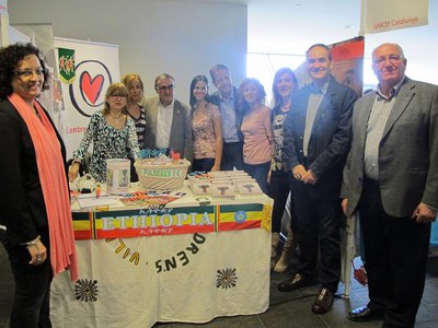 Foto 4. En aquesta novena edició, hi participen 70 entitats solidàries.