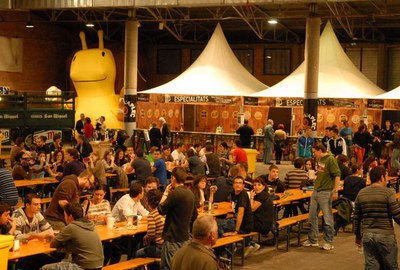 Foto 2. El saló cerveser ha tingut lloc aquest cap de setmana.