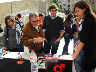 Foto 4. Hi participen 14 entitats, que ofereixen activitats tot el dia.