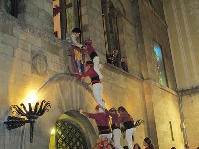 Foto 4. L'actuació ha acabat amb sis pilars de quatre.