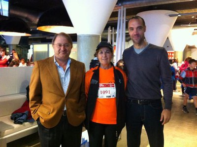 Foto 4. La tinenta d'alcalde Montse Parra i els regidors Txema Alonso i Paco Cerdà.