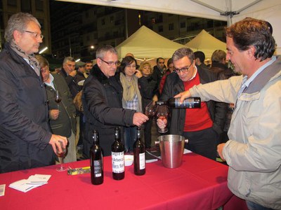 Foto 3. En total 15 cellers, 5 restaurants i el Gremi de Forners han participat en aquesta 4a edició.