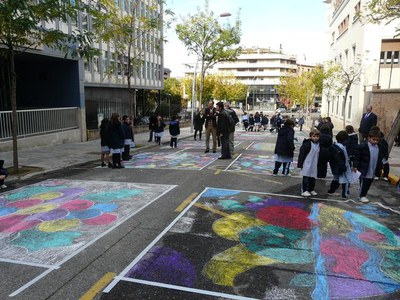 El col·legi Lestonnac és un dels 37 centres escolars en els quals l'Ajuntament de Lleida du a terme el projecte d'Entorns Escolars Segurs.