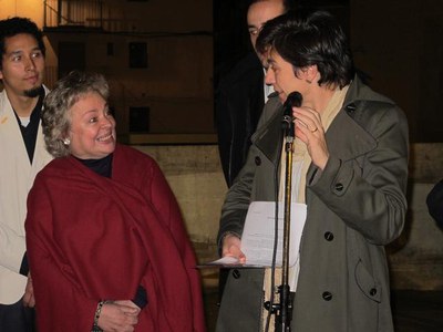 Foto 3. Marta Camps amb Teresina Jordà.