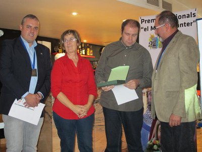 Foto 3. El guanyador del 1r premi.