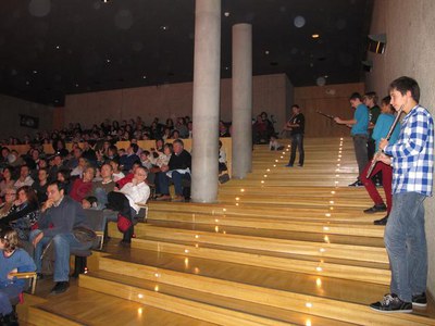 Foto 2. El taller Flute Date l'ha impartit el flautista i compositor holandès Wil Ofermans.