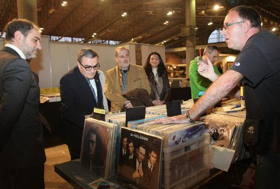 Foto 2. En el marc d'aquesta fira també té lloc la 2a Trobada del Disc.